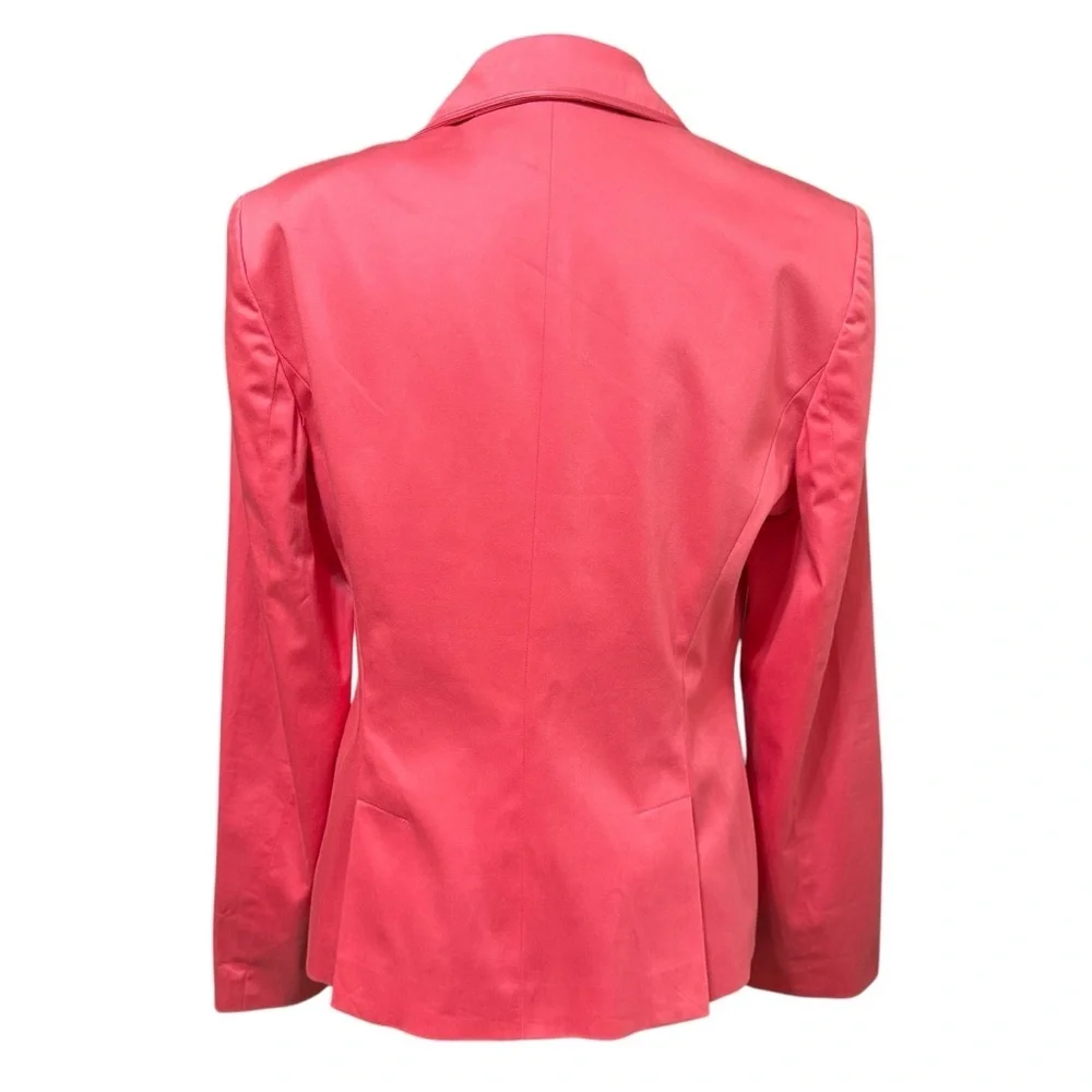 INC Pink Blazer Large Single Button Office Careerwear Siren Power Jacket 90s Y2K